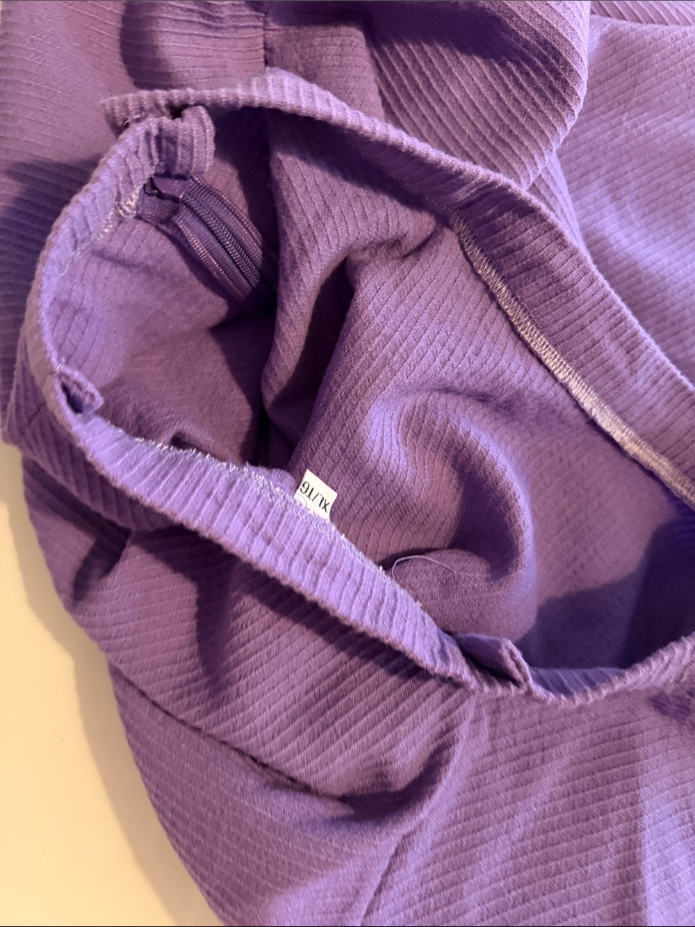 Purple Full Circle Skirt - 50s style - XL - Picture 6 of 8